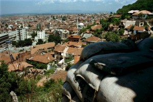 Blick auf Prizren, wo die Bundeswehr stationiert ist. Bild: A. Ellinger